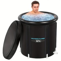 XL Ice Bath Tub with Insulated Cover